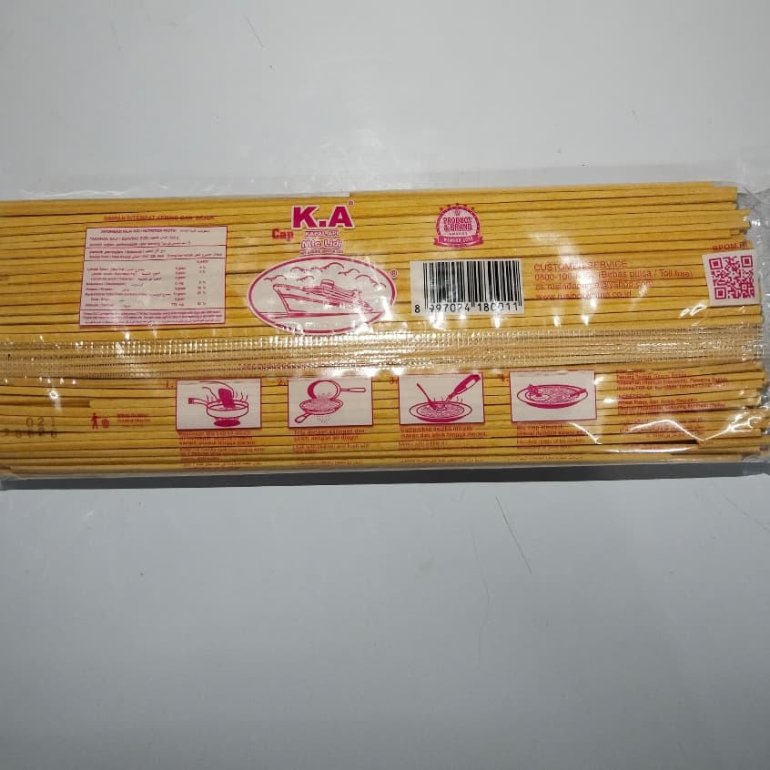 Mie Lidi Cap Kapal Api 500gr | Mi Gomak | Mie Aceh Mentah - foto 3