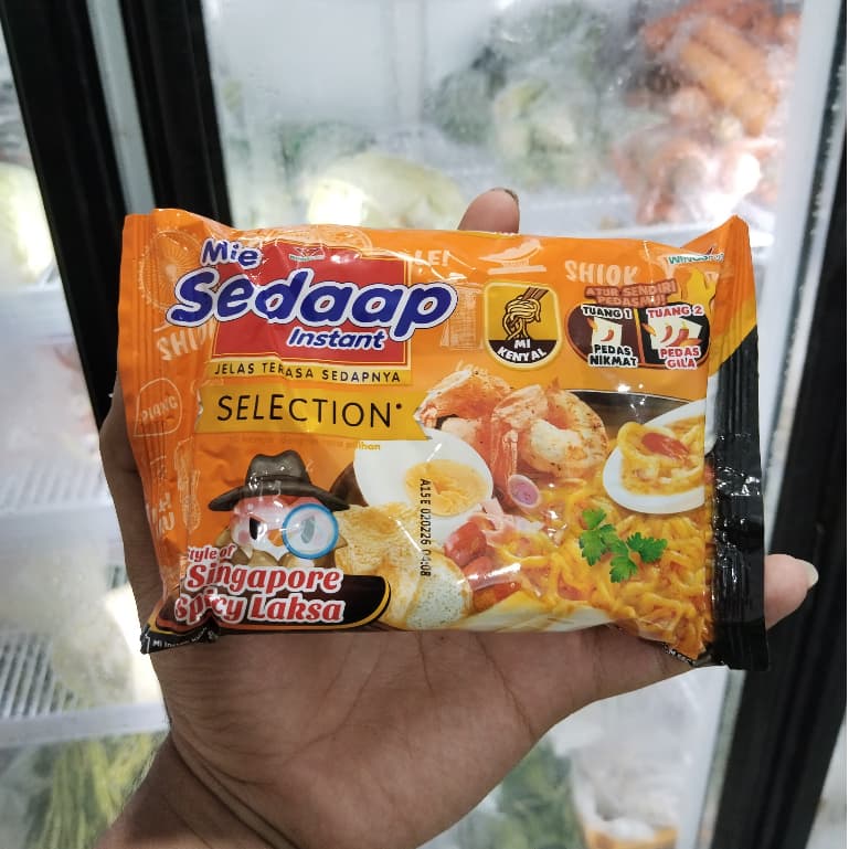Mie Sedaap Singapore Spicy Laksa 1 Pcs | Mie Sedap Laksa Singapore | Mie Sedaap Kuah Laksa - foto 2