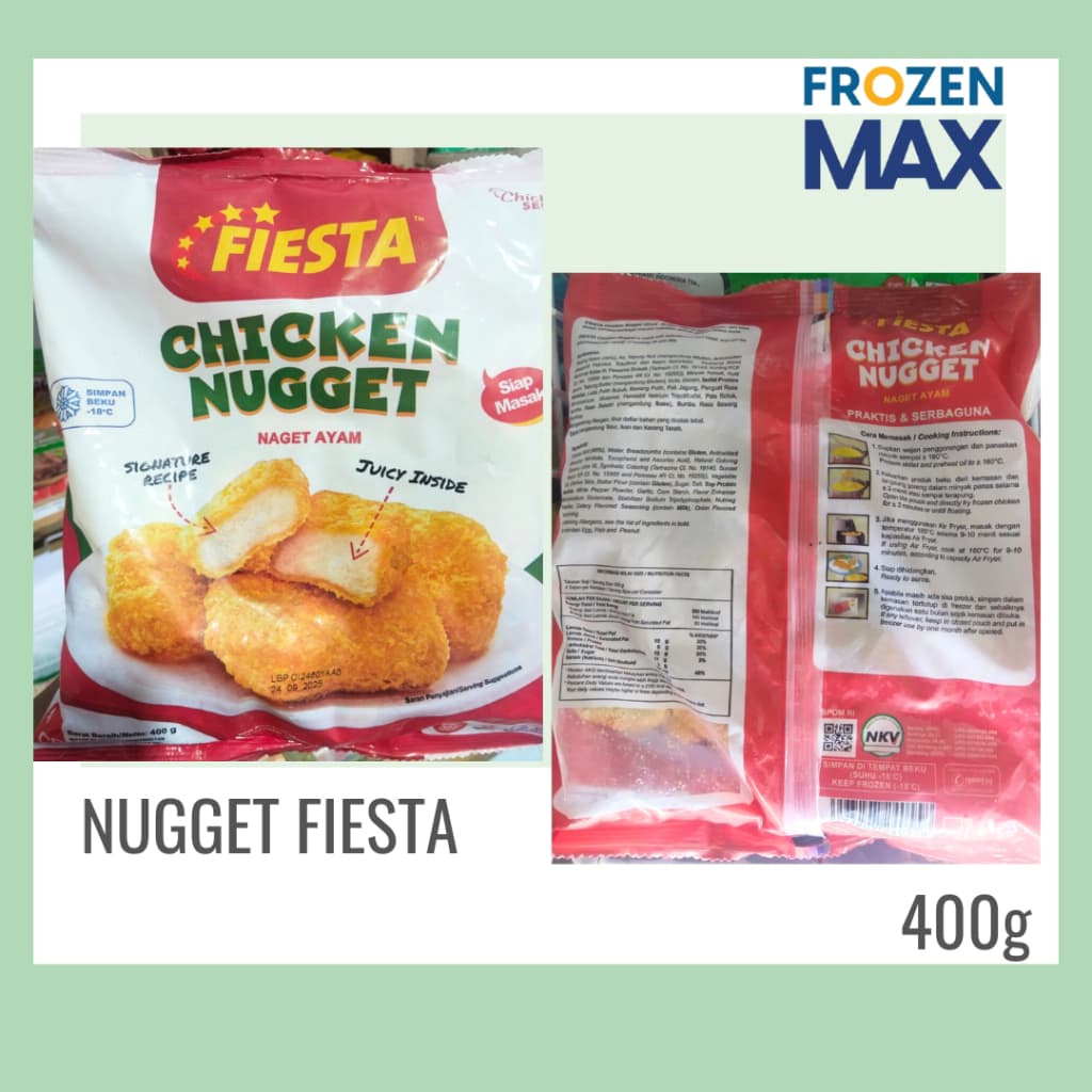 Fiesta Chicken Nugget | Naget ayam FIesta 400gr