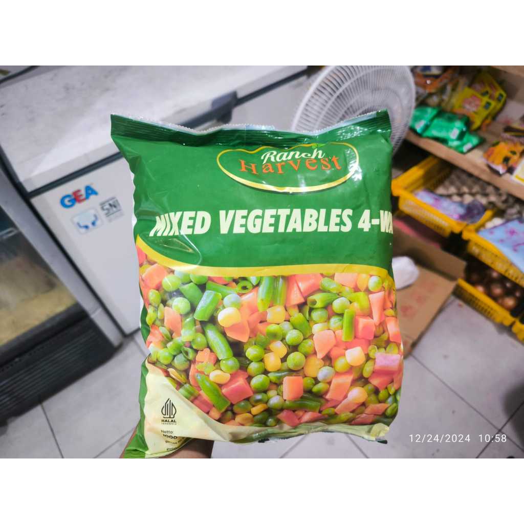 Mix 4 Vegetables 4 Jenis Sayur Beku 1kg | Sayur Beku