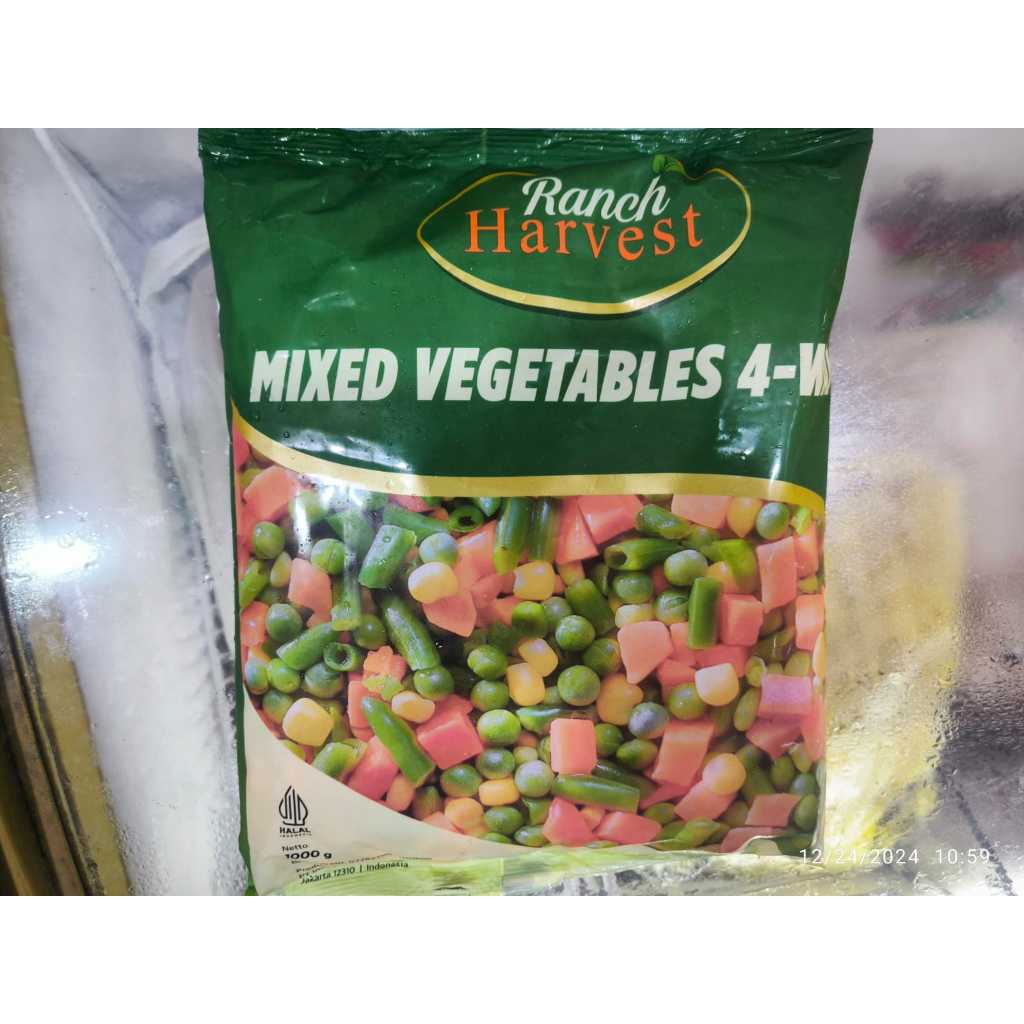 Mix 4 Vegetables 4 Jenis Sayur Beku 1kg | Sayur Beku - foto 2