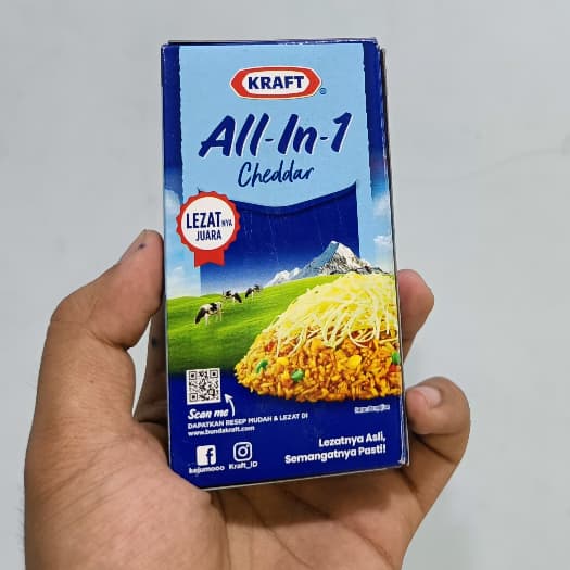 Kraft All In 1 Cheddar 150gr | Kraft Keju Cheddar | Kraft Cheddar - foto 4