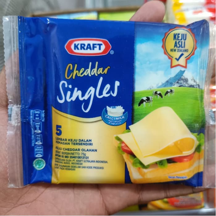 Kraft Cheddar Singles 75gr 5 slices | Kraft Cheddar - foto 2