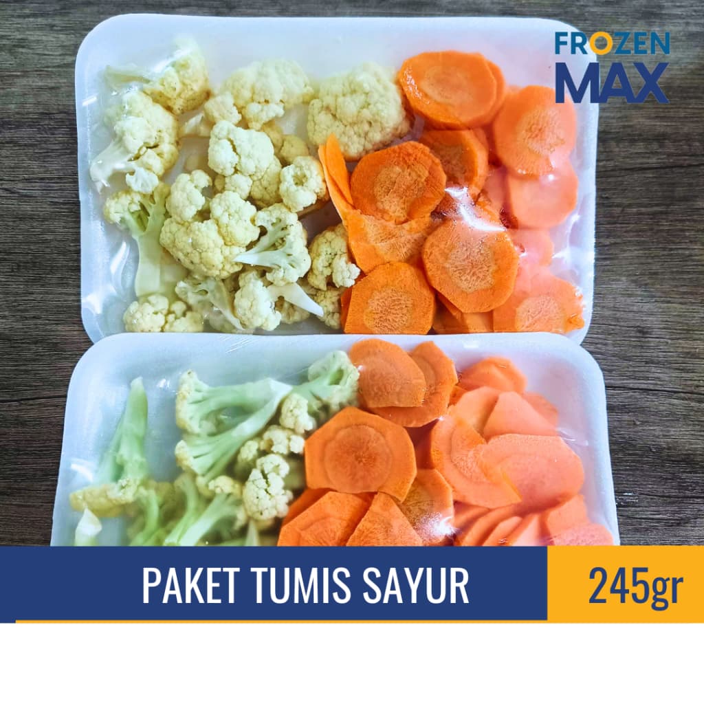 Paket Sayur Siap Masak | Tumis Sayur | Sayur Praktis Tinggal Masak Wortel dan Kembang Kol