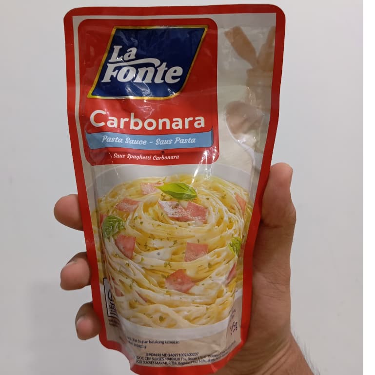 La Fonte Pasta Sauce 290gr | LaFonte Saus Spaghetti Bolognese & Carbonara - foto 3