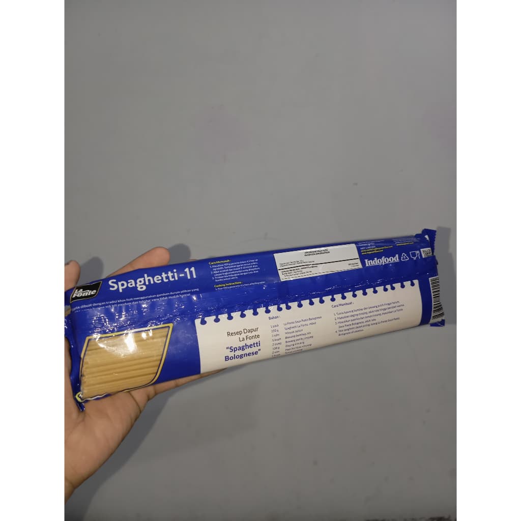 La Fonte Spaghetti-11 | Spaghetti 450gr | Pasta Instan | Spaghetti Instan - foto 3