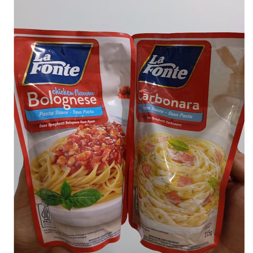 La Fonte Pasta Sauce 290gr | LaFonte Saus Spaghetti Bolognese & Carbonara - foto 4
