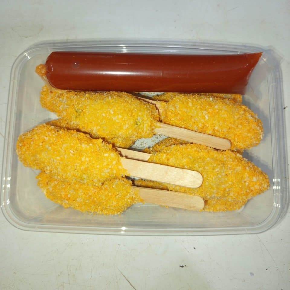 Cemilan Kaki Naga Free Saus Sambal | Dragon Stick | Chiken Stick | Siap Goreng & Praktis - foto 2