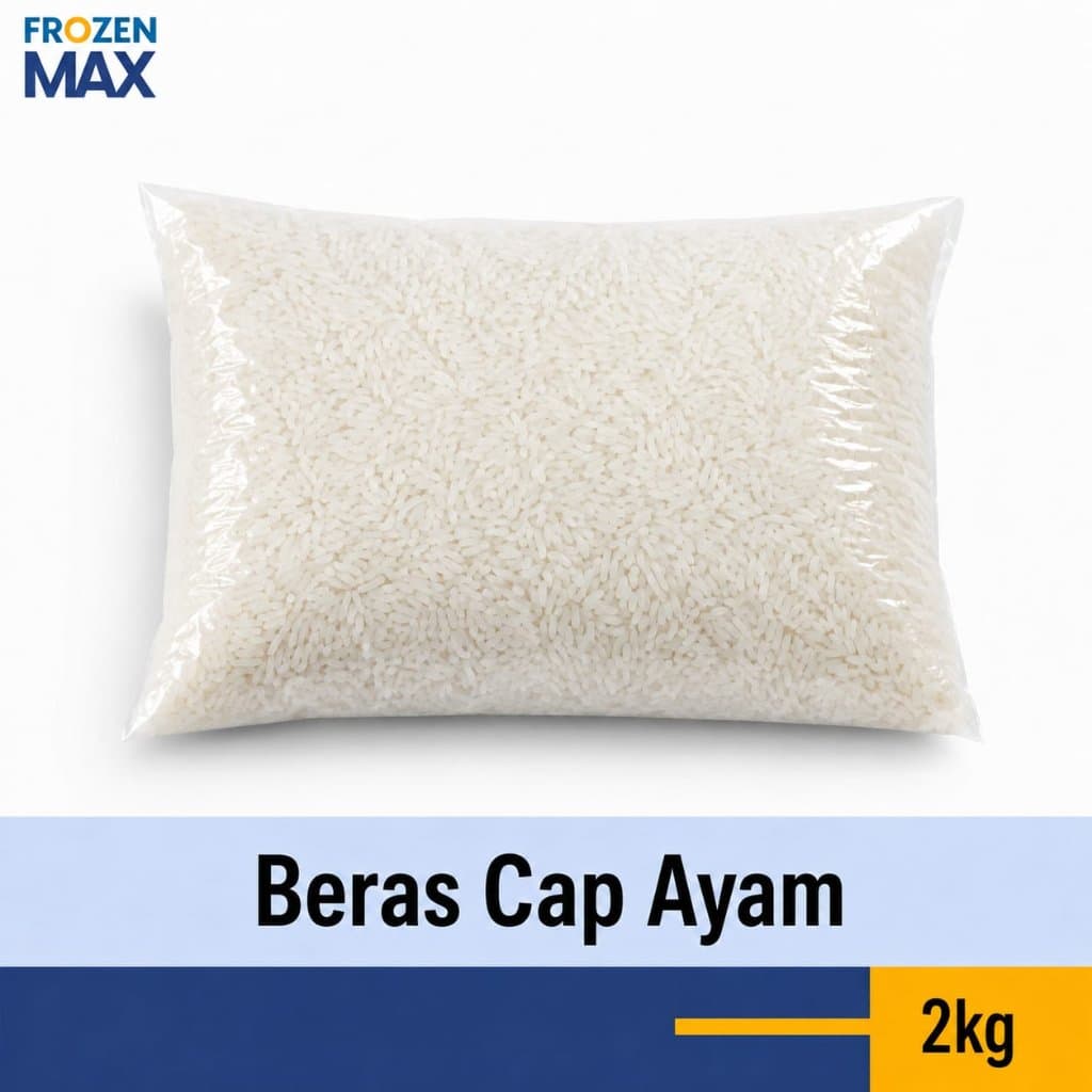 Beras Cap Ayam 2kg | Kualitas Premium dan Pulen