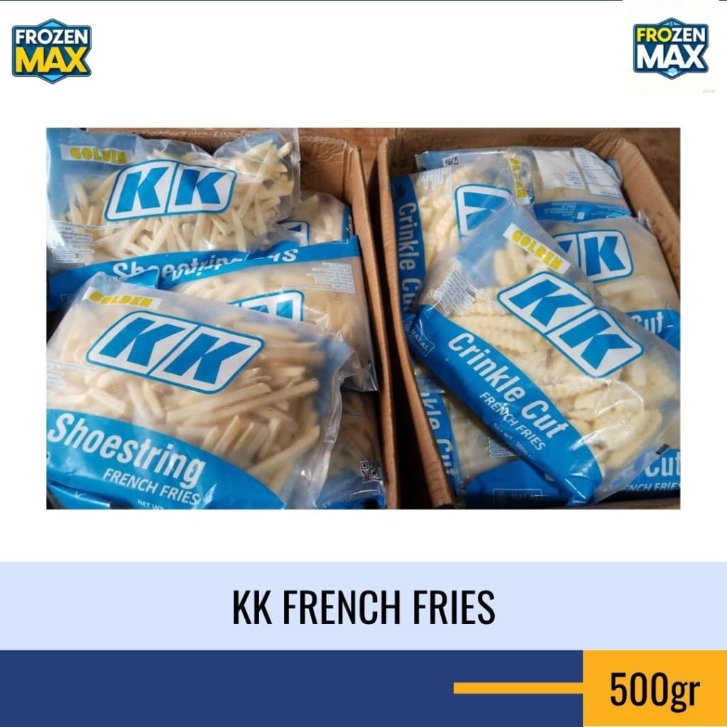 KK French Fries | KK Kentang Beku Kentang Shoestring Crinkle 500gr