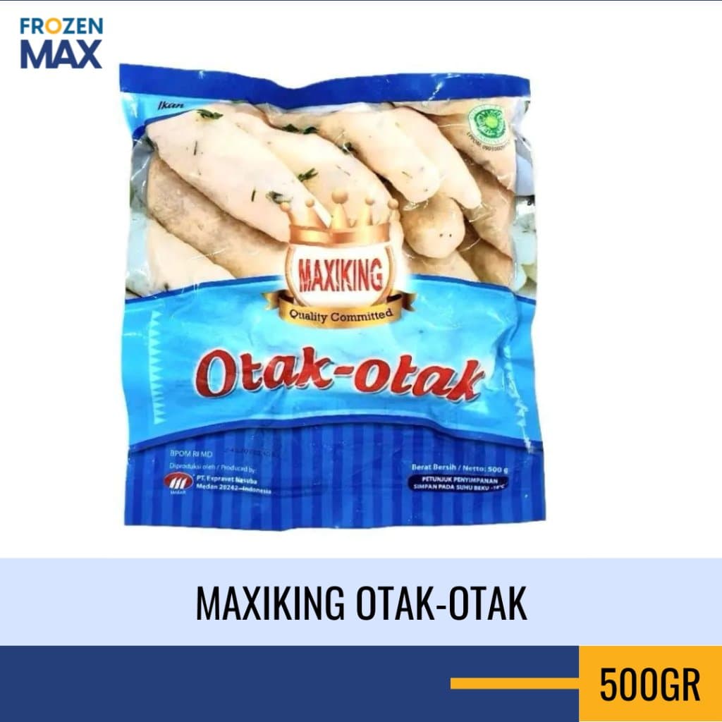 Maxiking Otak-Otak Frozen Food 500gr
