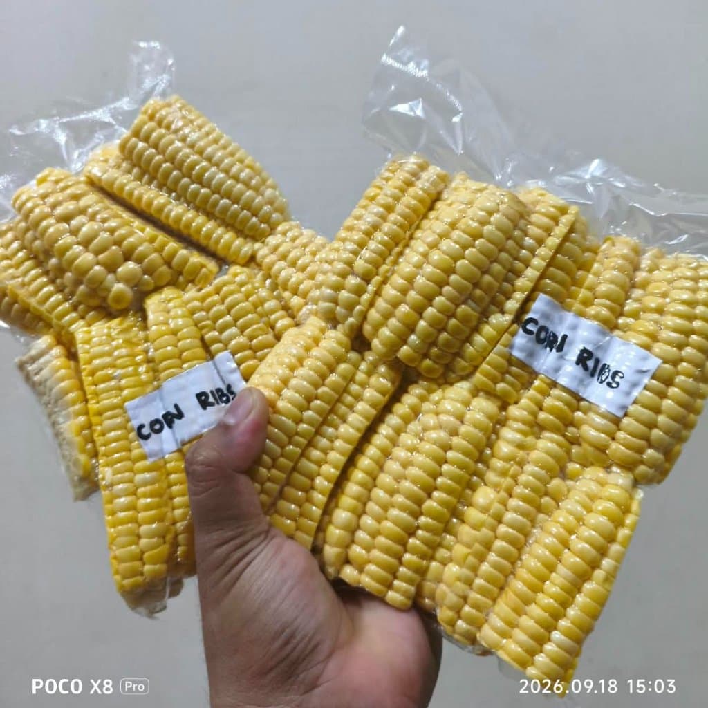 Jagung Potong | Corn Ribs Mentah - foto 5
