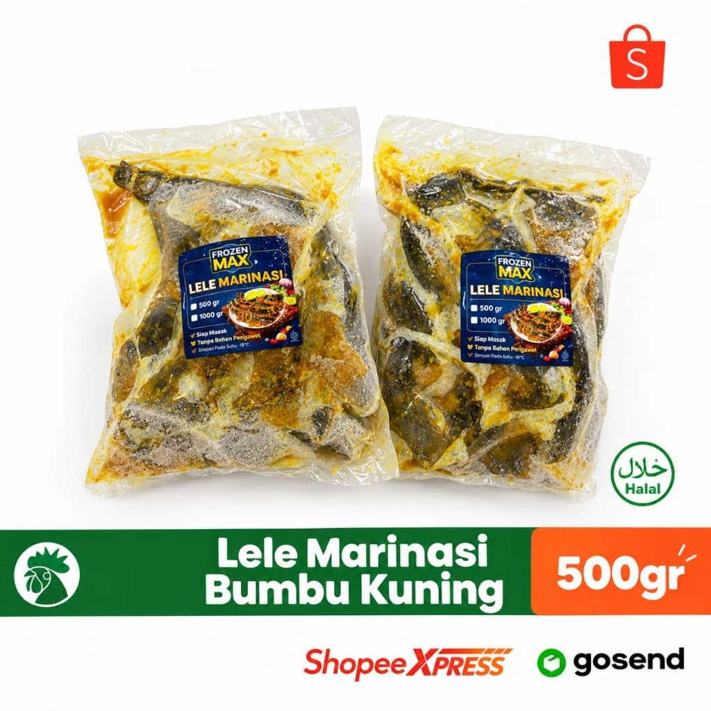 Lele Marinasi Bumbu Kuning | Lele Bumbu Frozen | Siap Masak