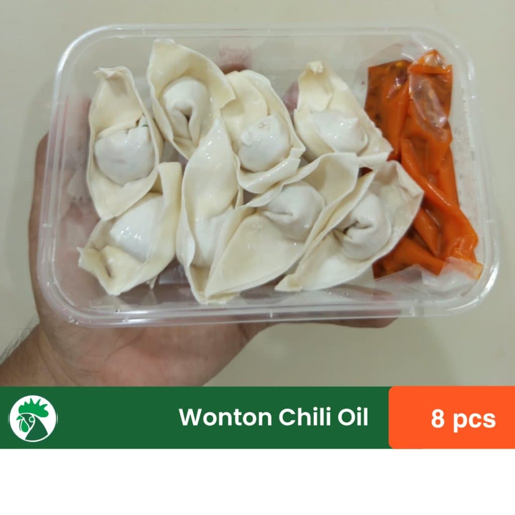 Wonton Ayam Chili Oil | Pangsit Rebus | Pangsit Goreng | Siap Masak & Praktis