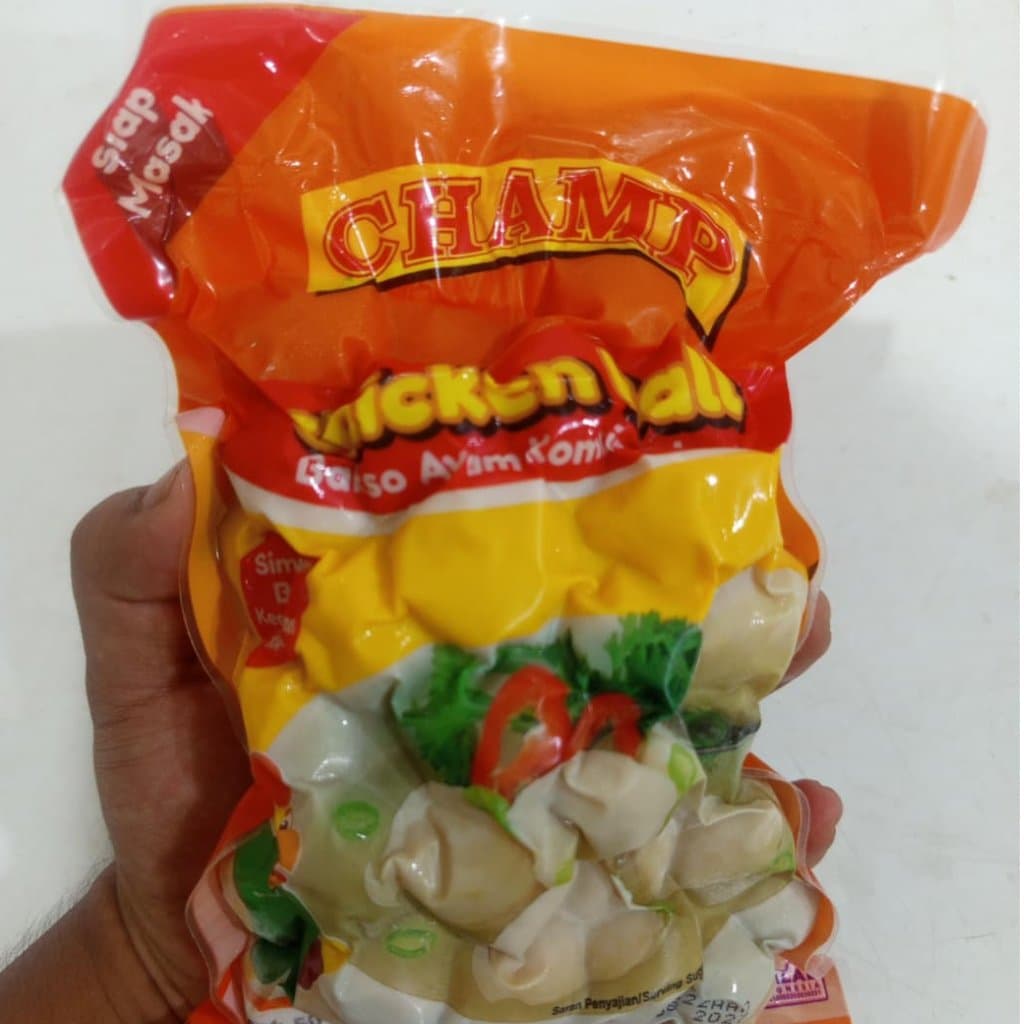 Champ Chicken Ball 500gr | Champ Bakso Ayam Kombinasi | Siap Masak - foto 2