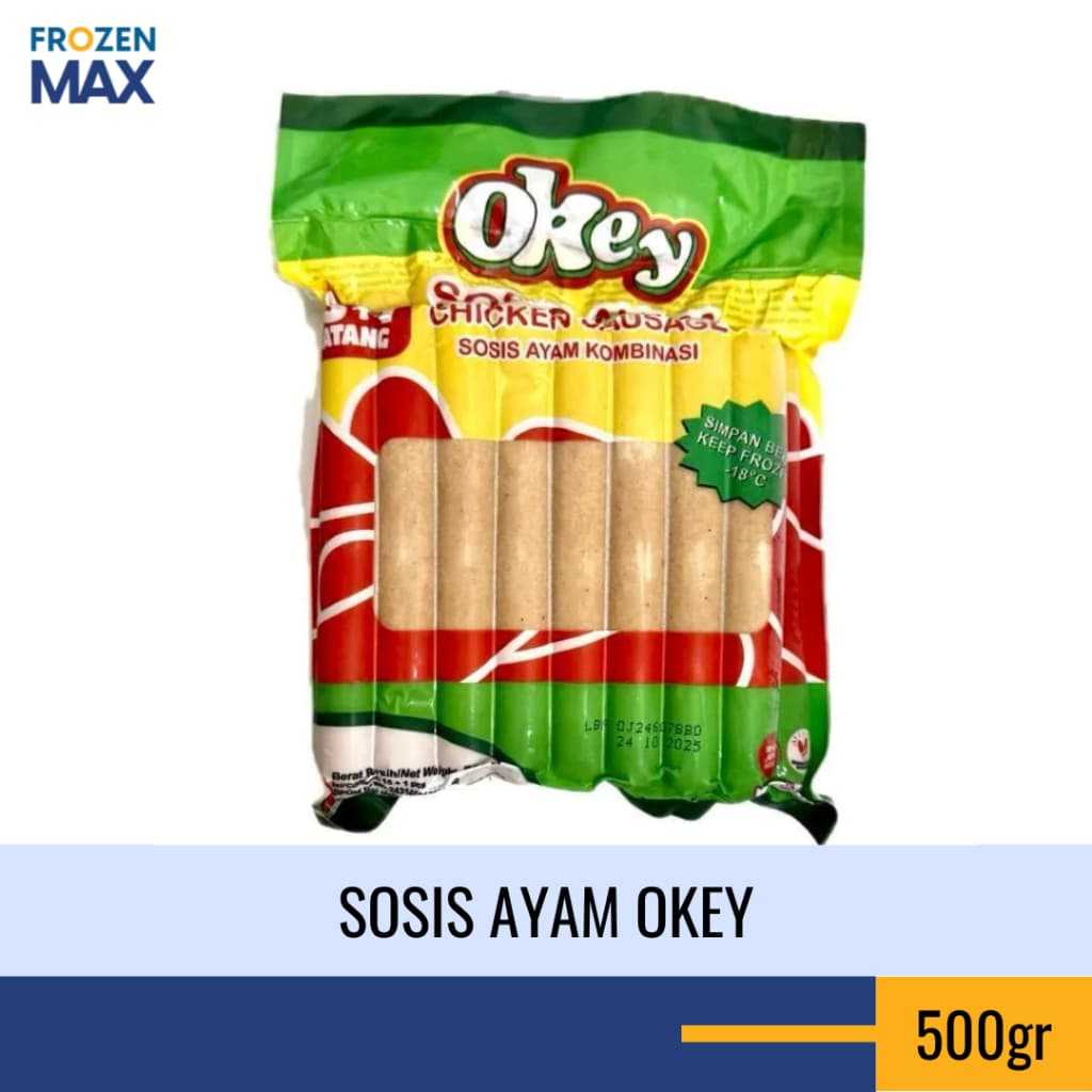 Okey Sosis Ayam 500gr Chicken Sausage 500gr