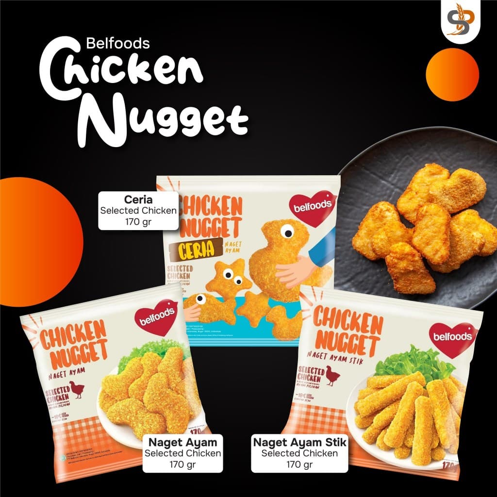 Belfoods Chicken Nugget 170gr 120gr - foto 4