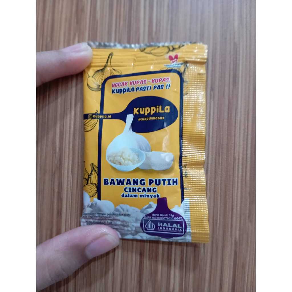 Kuppila Bawang Putih Cincang Dalam Minyak - Bawang Putih cincang - foto 4