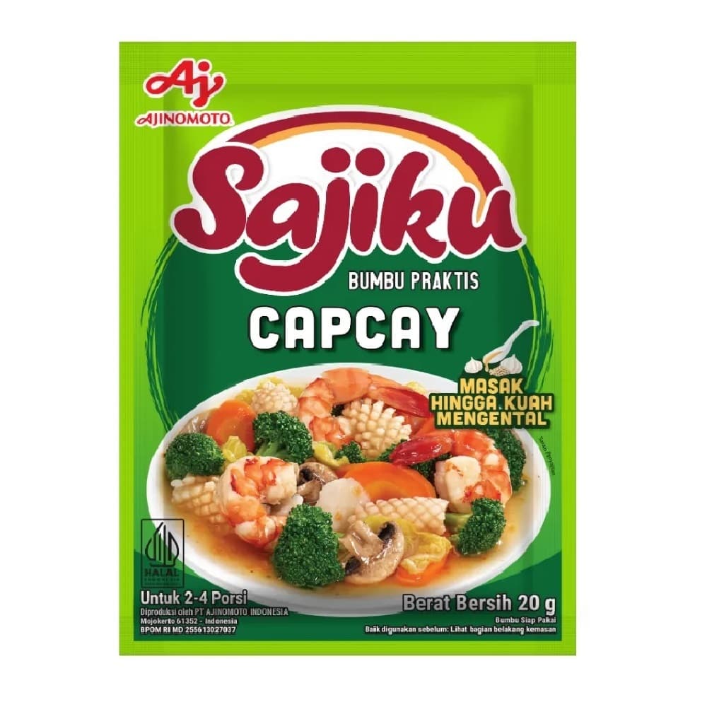 Sajiku Bumbu Sayur Sop  Capcay Sayur Asem Sachet 19ml - foto 3