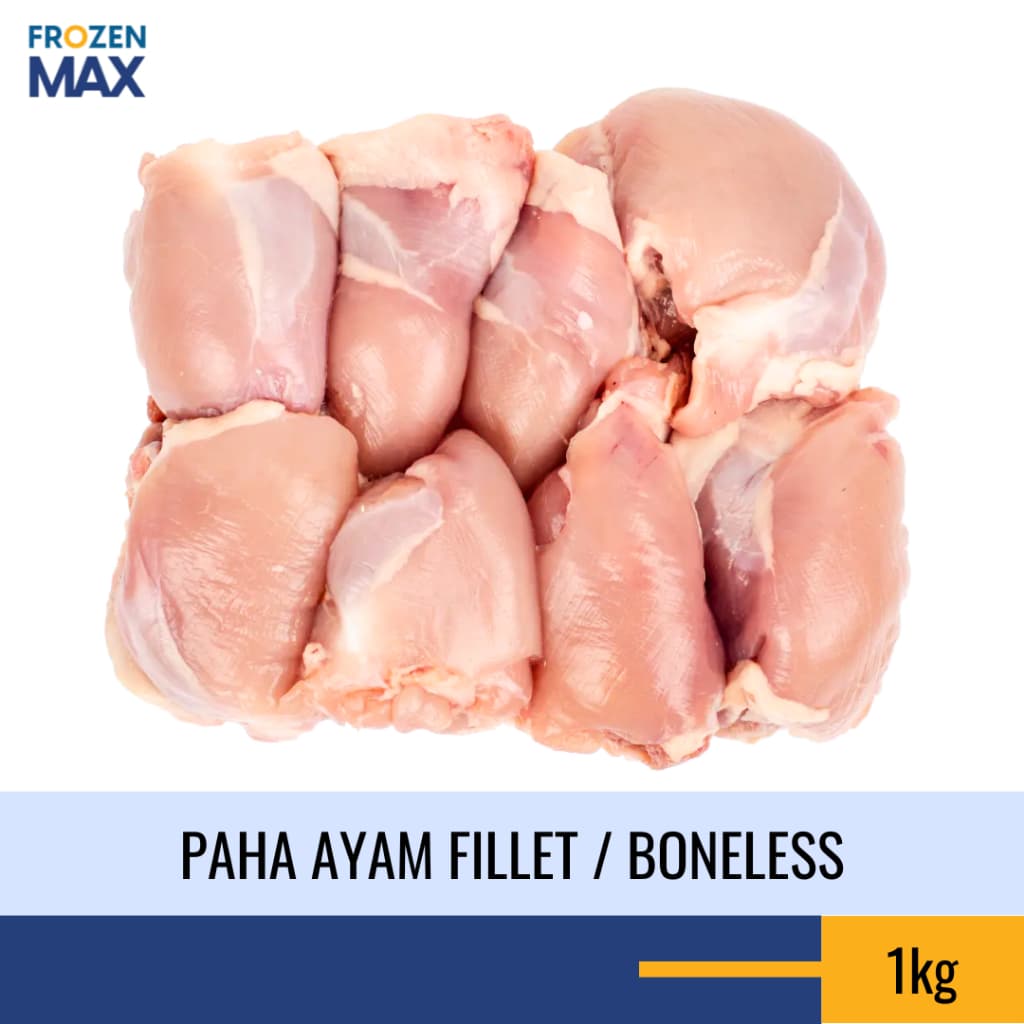 Paha Ayam Fillet Boneless - Paha Tanpa Tulang dan Kulit 1kg