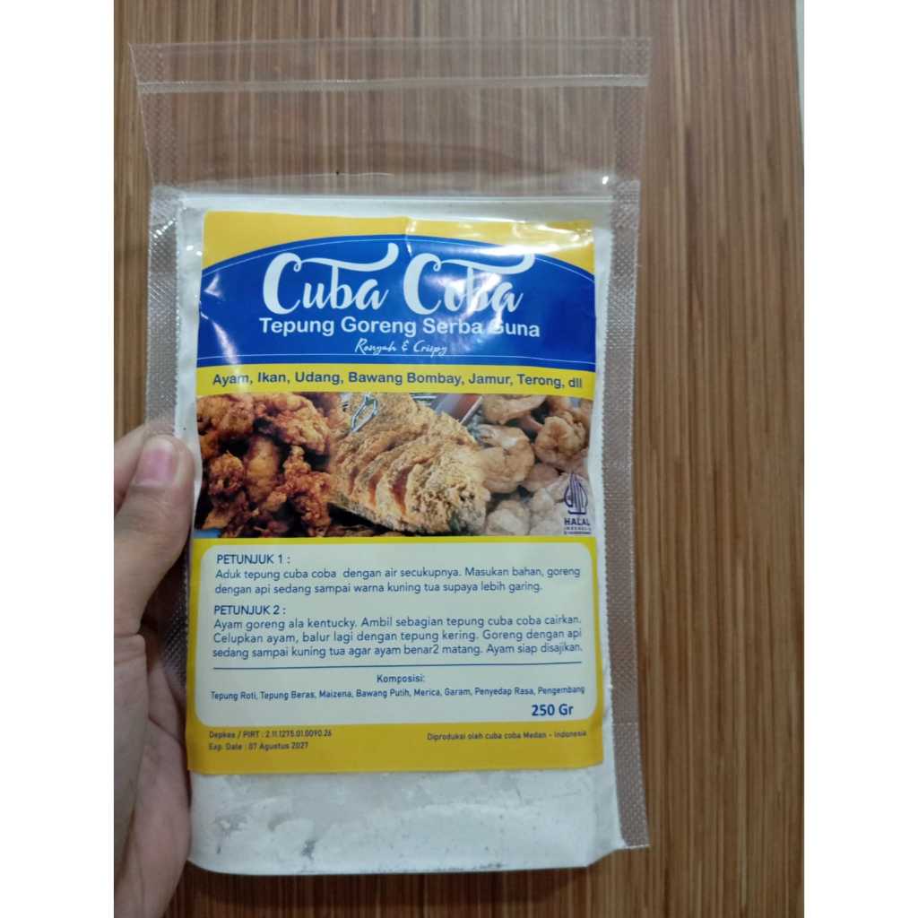 Tepung Cuba Coba - Tepung Goreng Serba Guna - foto 2