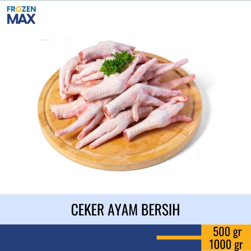 Ceker Ayam Broiler Bersih Sudah Potong Kuku