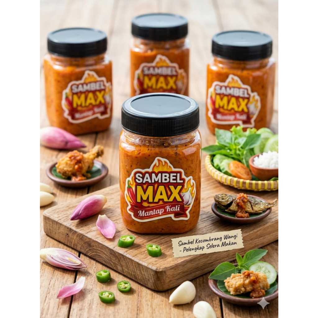 Sambel Kecombrang - Sambel Siap Saji - Sambel Kencong - Pedas