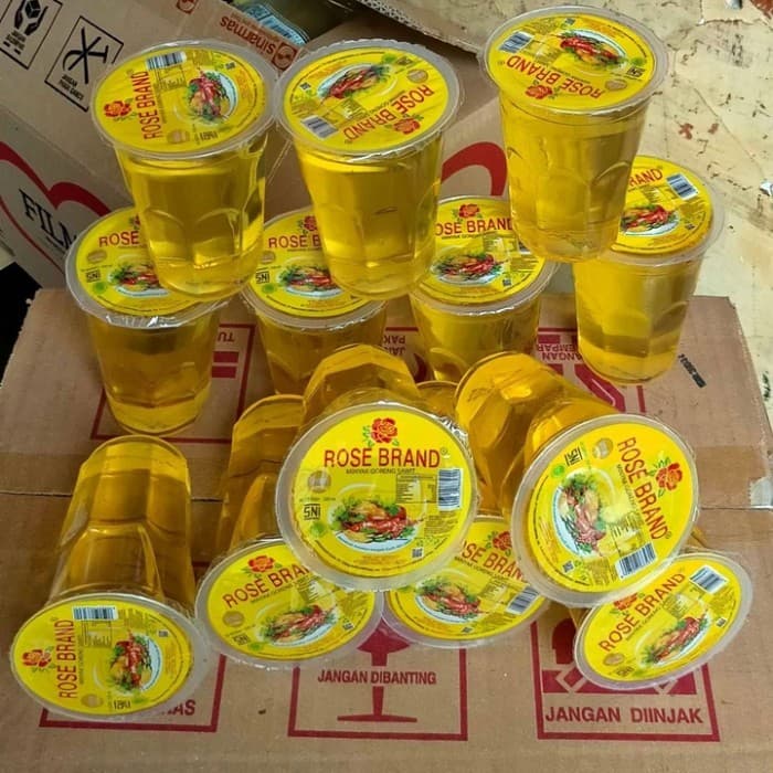 Minyak Goreng Rosebrand Gelas 220ml - Praktis, Ekonomis, Mudah Dibawa - foto 3