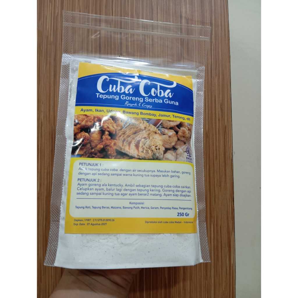 Tepung Cuba Coba - Tepung Goreng Serba Guna - foto 3