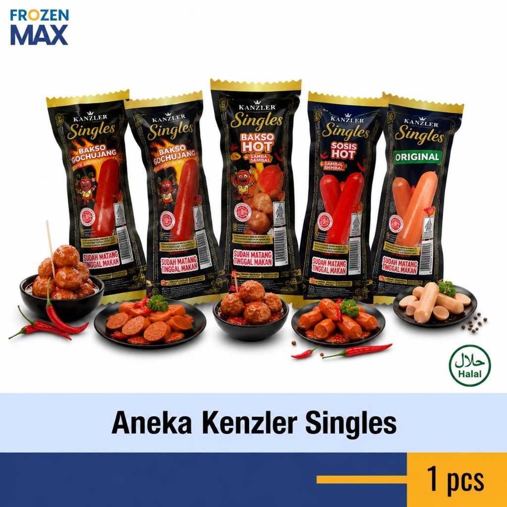 Aneka Sosis dan Bakso Kanzler Singles | Ready To Eat | Praktis dan Enak