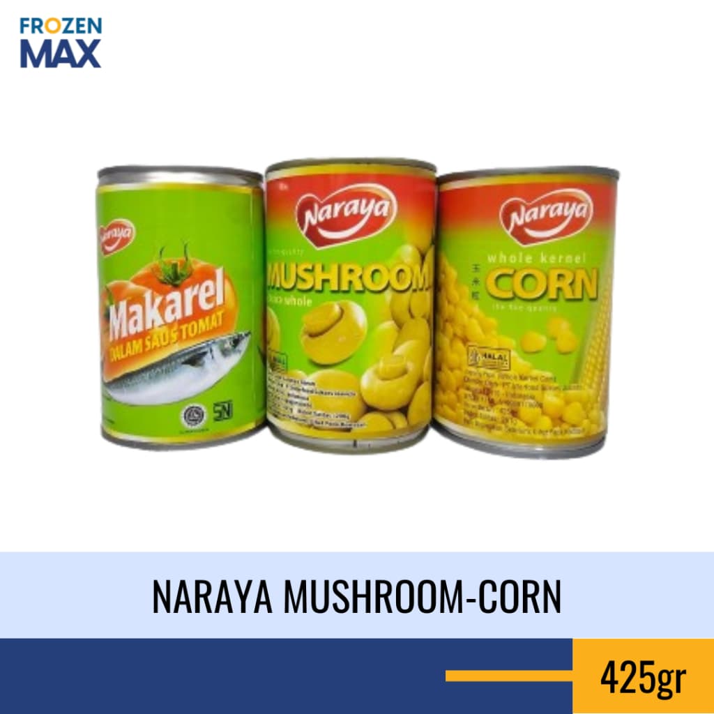 Naraya Mushroom Jamur - Kernel Corn Jagung Kaleng 425gr