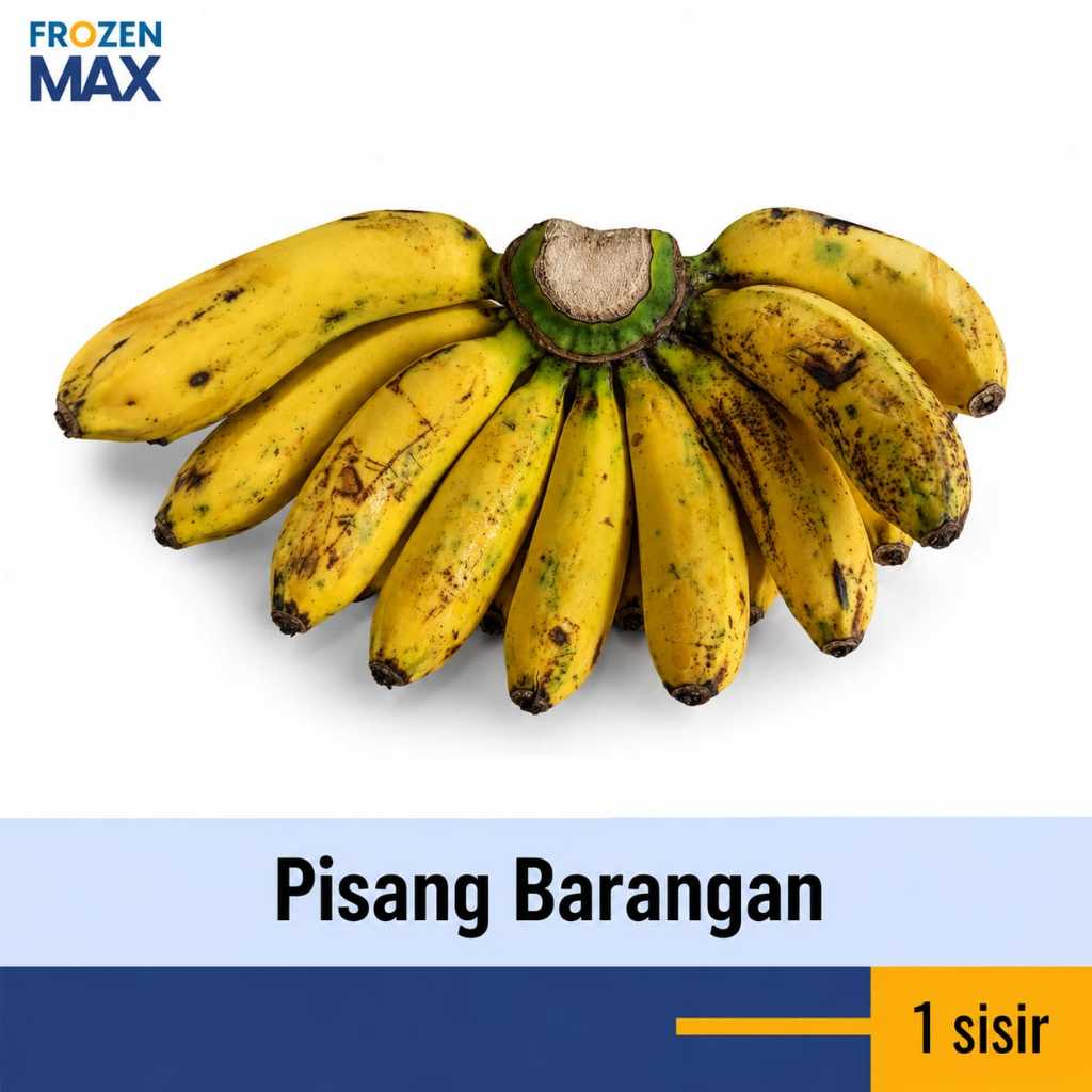 Pisang Barangan 1 Sisir | Pisang Segar | Manis, Lembut