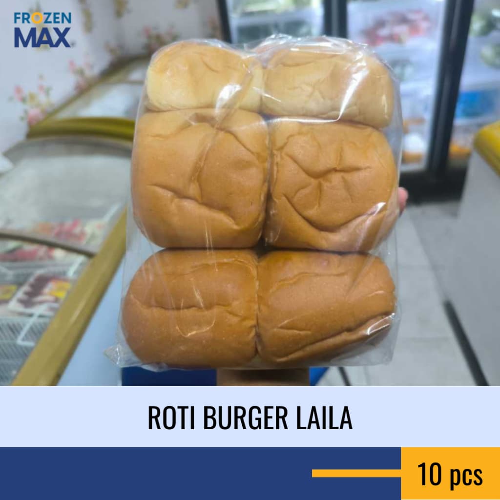 Roti Burger Isi 10 Murah - Roti Bun Laila - foto 3