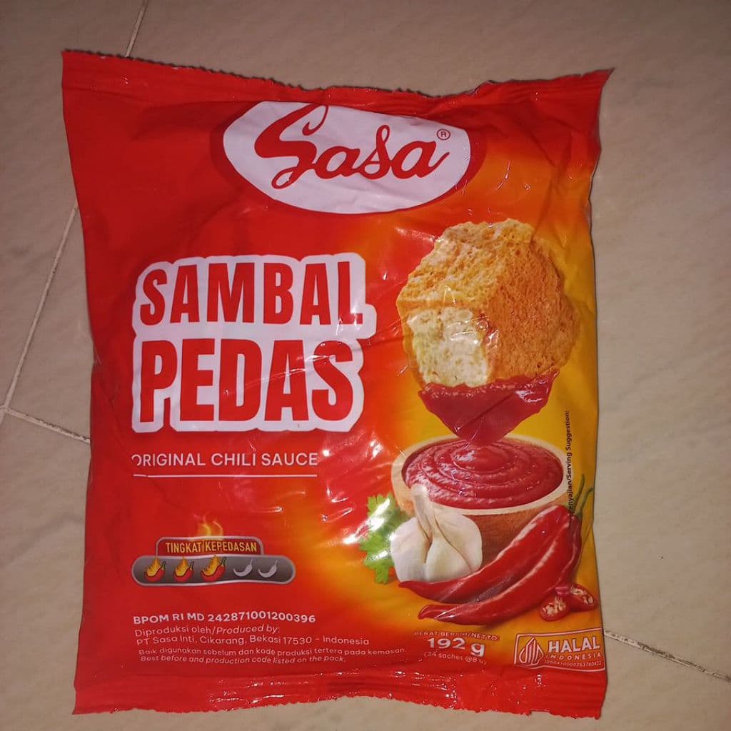 Sasa Saus Sachet - Sambal Pedas dan Extra Pedas - foto 4
