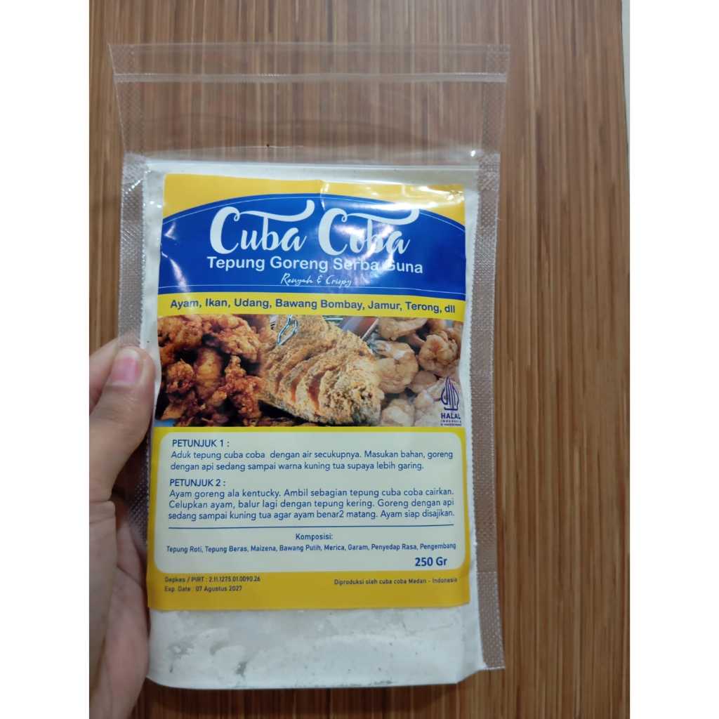 Tepung Cuba Coba - Tepung Goreng Serba Guna - foto 4