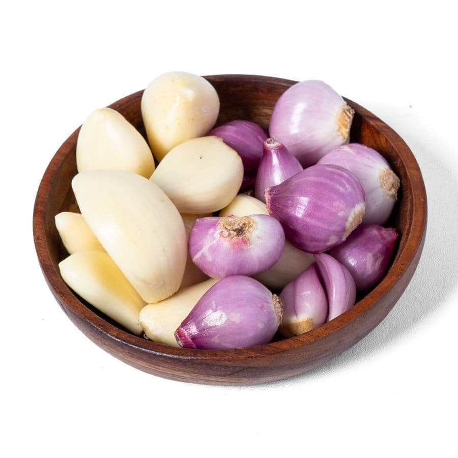 Bawang Merah Kupas - Bawang Putih Kupas 100gr - foto 2