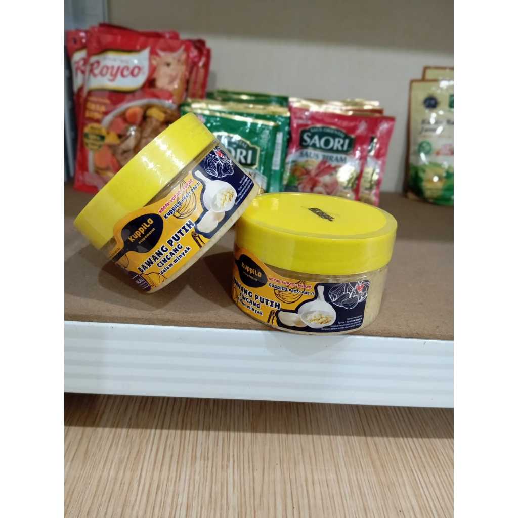Kuppila Bawang Putih Cincang Dalam Minyak 200gr - Bawang Putih cincang - foto 4