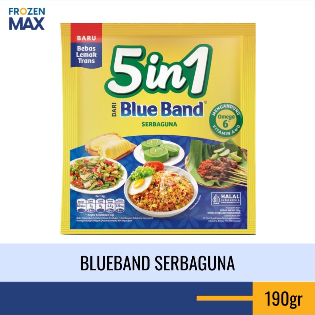 Blue Band Margarin Serbaguna 5in1 190gr