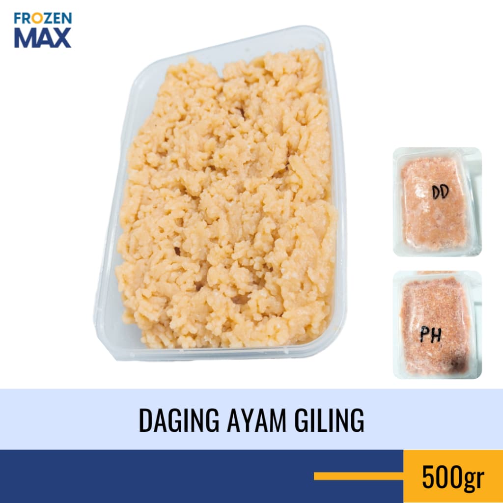Daging Ayam Giling 500gr | Paha dan Dada Tanpa Kulit | Ground Chicken