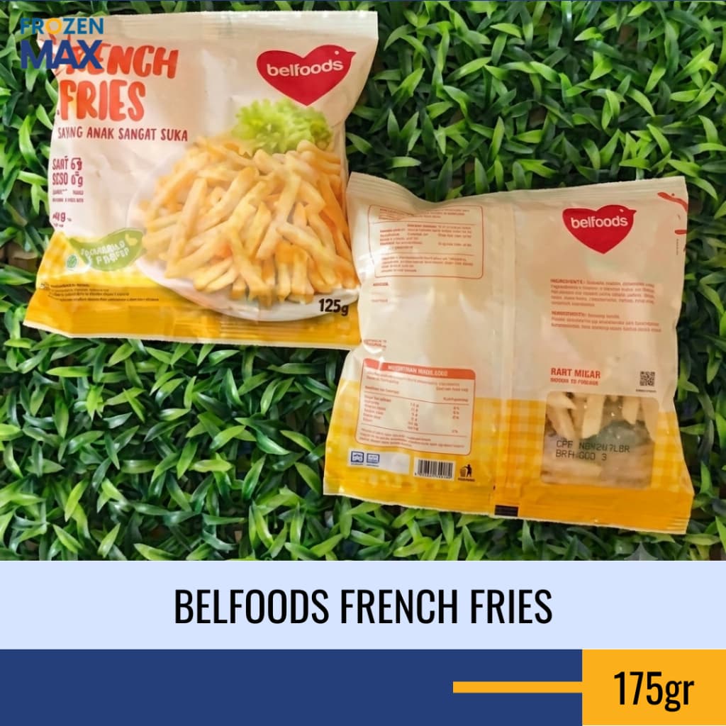 Belfoods French Fries Kentang Shoestring Belfoods Kentang Beku