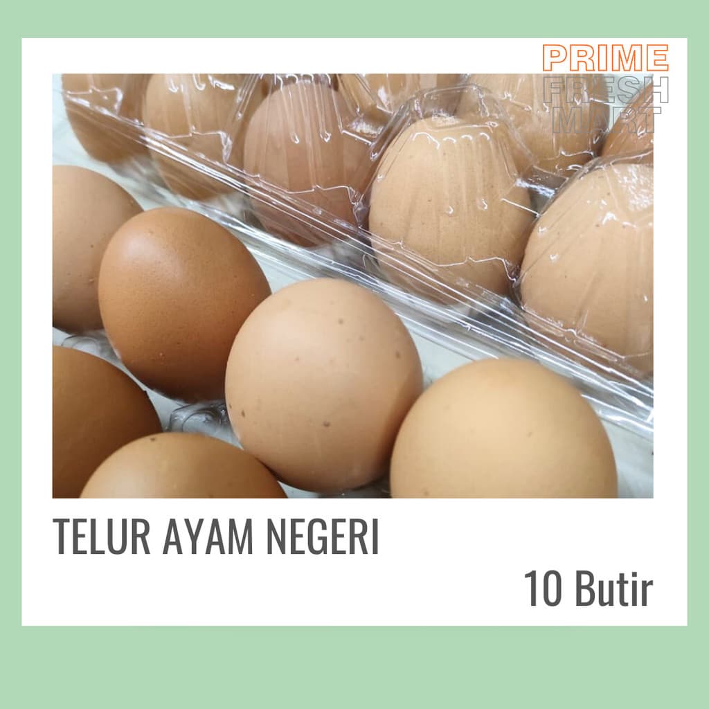 Telur Ayam Negeri Fresh Ukuran Sedang | Telur Ayam Eropa - foto 4