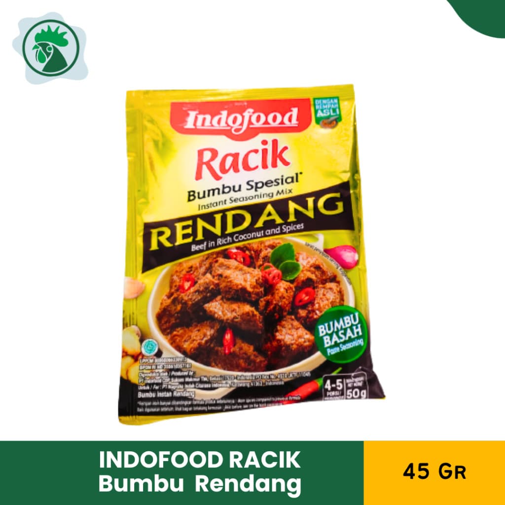 Bumbu Racik Basah Spesial 50gr | Rendang Gulai Kare Soto Ayam dan Lainnya | Indofood - foto 4