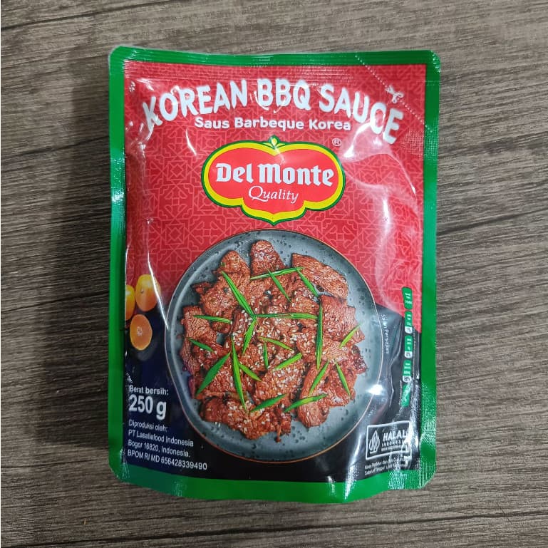 Del Monte Barbeque Sauce 250gr | Del Monte Korean Barbeque Sauce 250gr | DelMonte Saus Barbeque - foto 3
