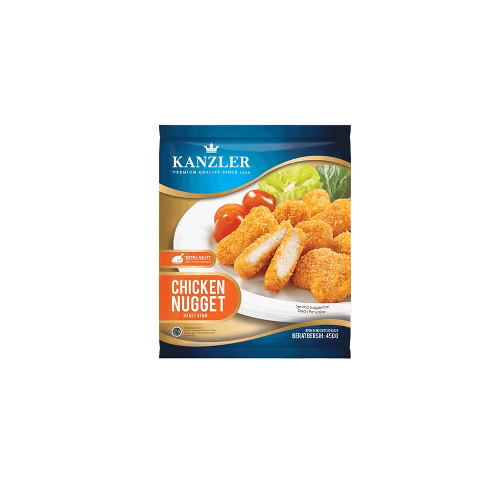 Aneka Nugget Kanzler - Kanzler Chicken Nugget 450gr - foto 4