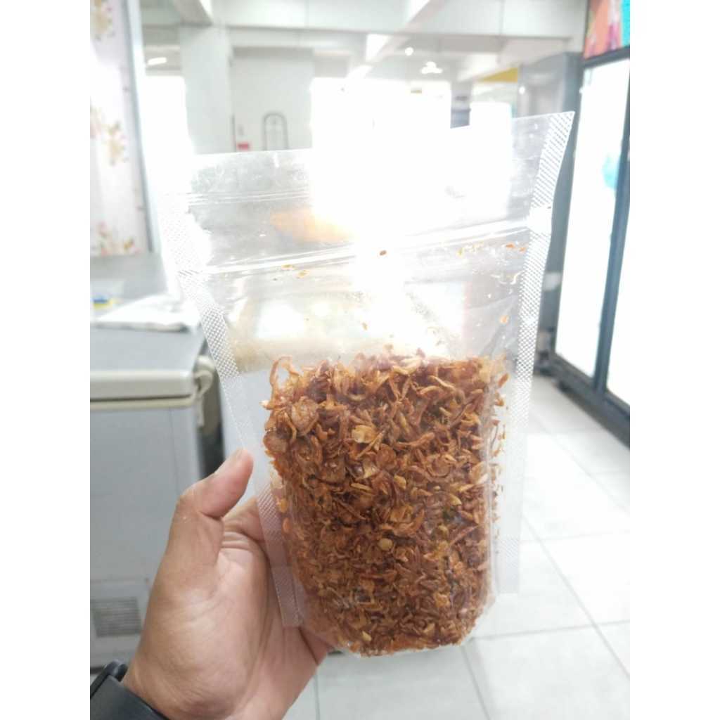 Bawang Merah Goreng Asli Tanpa Tepung Non MSG Bawang Goreng wangi Renyah - foto 2