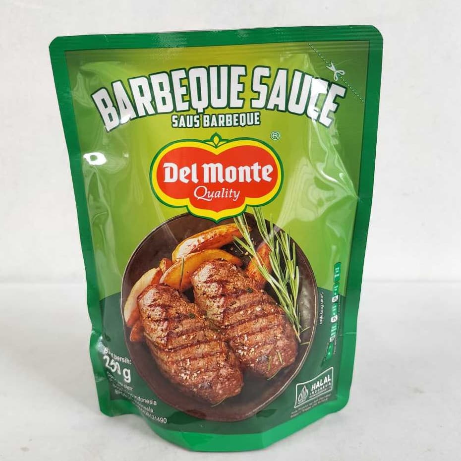Del Monte Barbeque Sauce 250gr | Del Monte Korean Barbeque Sauce 250gr | DelMonte Saus Barbeque
