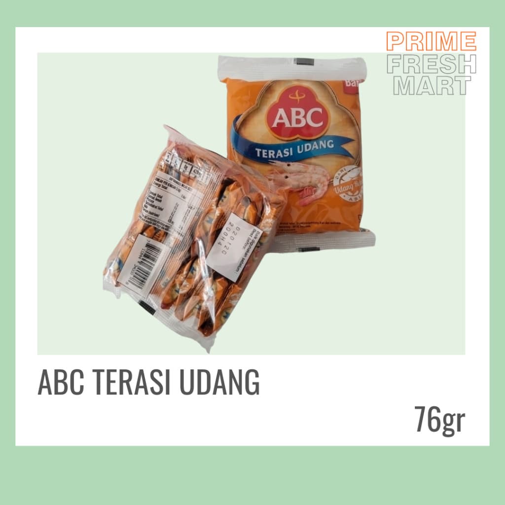 ABC Terasi Udang Kemasan 76gr Isi 20 Pcs - foto 4
